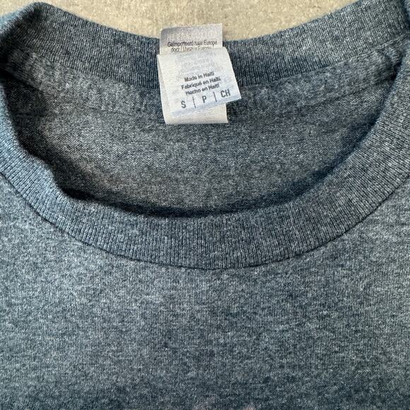 Vintage Y2K Led Zeppelin Grey Band Tour Graphic Tee Short Sleeve Casual S - Picture 3 of 5